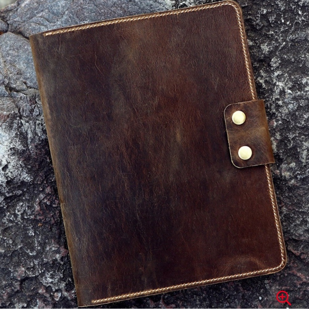 Genuine Leather Organizer in Brown